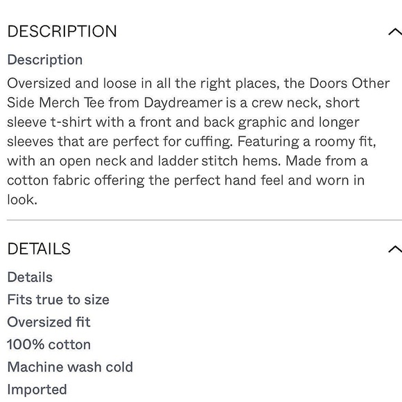 DAYDREAMER | The Doors Merch Tee - Picture 10 of 10